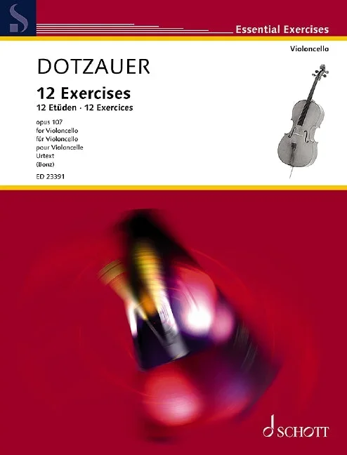 Dotzauer: 12 Exercises, Op. 107