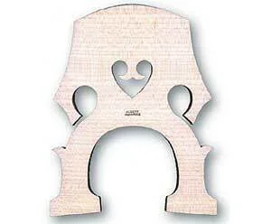 Double Bass Bridge Aubert Untreat 1/8 (20)