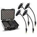 DPA Microphones d:vote CORE 4099 Mic Rock Touring Kit, 4 Mics and accessories, Extreme SPL in a Peli-case Standard