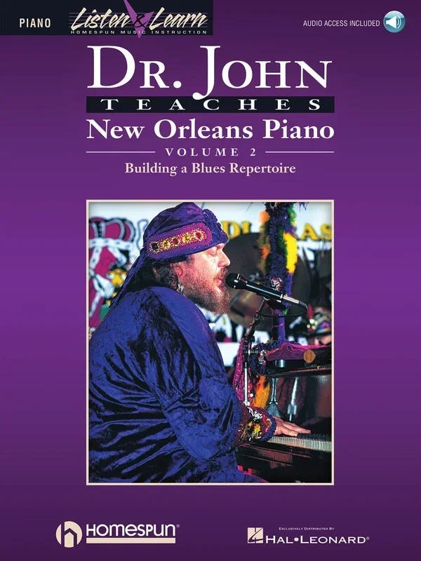 Dr John Teaches New Orleans Piano Vol 2 Book/CD (Softcover Book/CD)