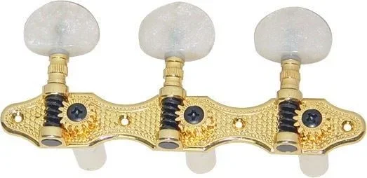 DR. PARTS – Classical Guitar Machine Heads Pearloid Buttons Complete Set