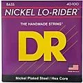 DR Strings Nickel Lo-Rider Electric Bass Strings (40-100) Standard