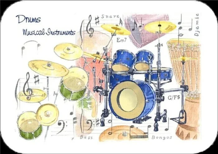 Drum Placemats Book