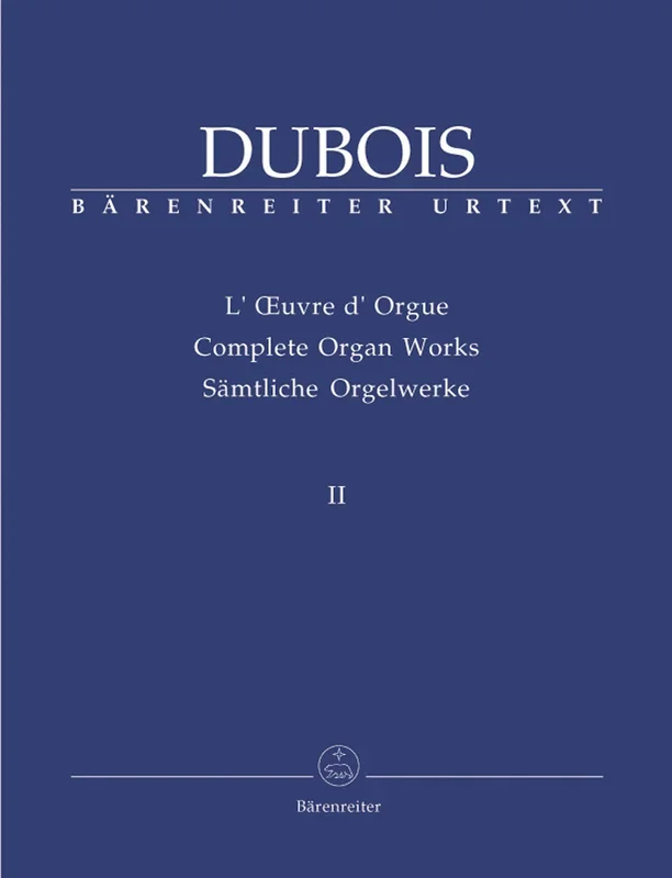 Dubois: 12 Pieces for Organ