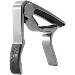 Dunlop 83CS Trigger Capo for Acoustic Guitar – Smoked Chrome