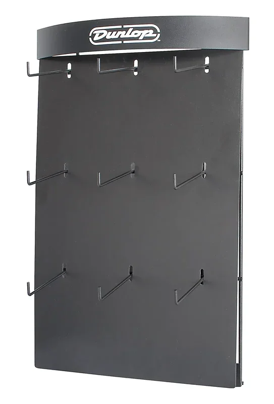 Dunlop 9 Hook Slide/Capo Display Rack for Slat Wall, Holds 36 Pieces