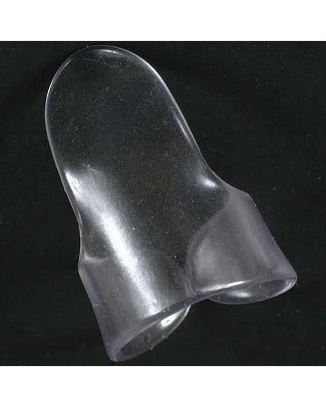 Dunlop Clear “D” Plastic Fingerpick, Large