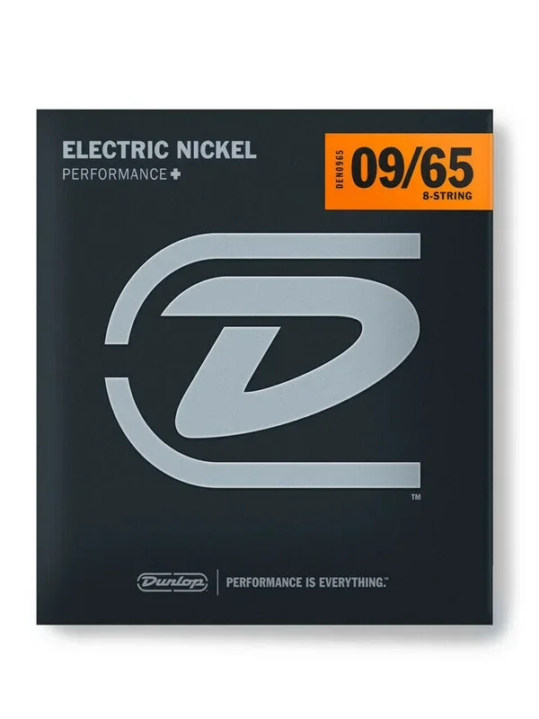 Dunlop Electric Guitar Strings 8 String Electric Nickel Wound Extra L