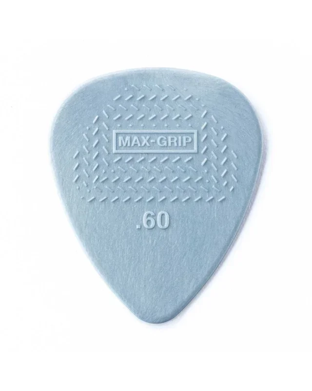 Dunlop Max-Grip Nylon Standard .60MM Picks, Player’s Pack of 12