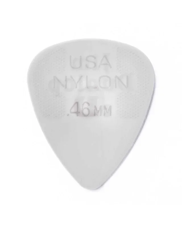 Dunlop Nylon Standard .46MM Flatpick Player’s Pack, 12 Picks