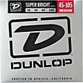 Dunlop Super Bright Steel Medium 4-String Bass Guitar Strings Standard