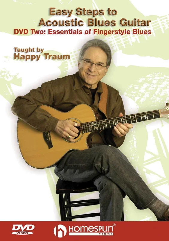 DVD – Easy Steps to Acoustic Blues Guitar: Vol. 2 – Essentials of Fingerstyle Blues