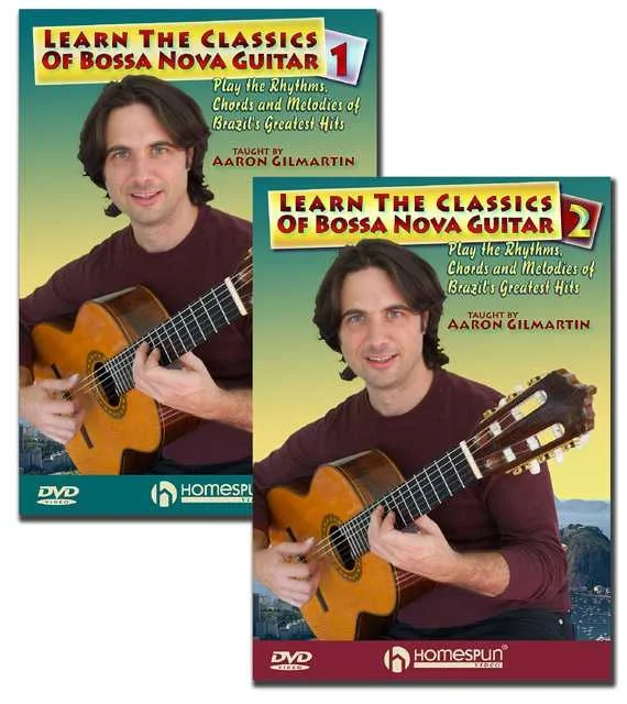 DVD – Learn the Classics of Bossa Nova Guitar – Two DVD Set