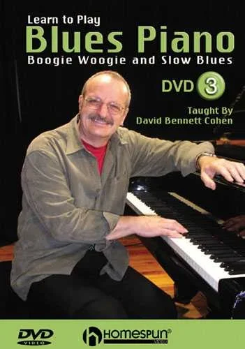 DVD – Learn to Play Blues Piano: Vol. 3 – Boogie Woogie and Slow Blues