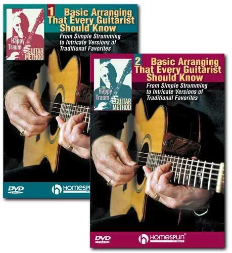 DVD-The Happy Traum Guitar Method: Basic Arranging That Every Guitarist Should Know – Two DVD Set
