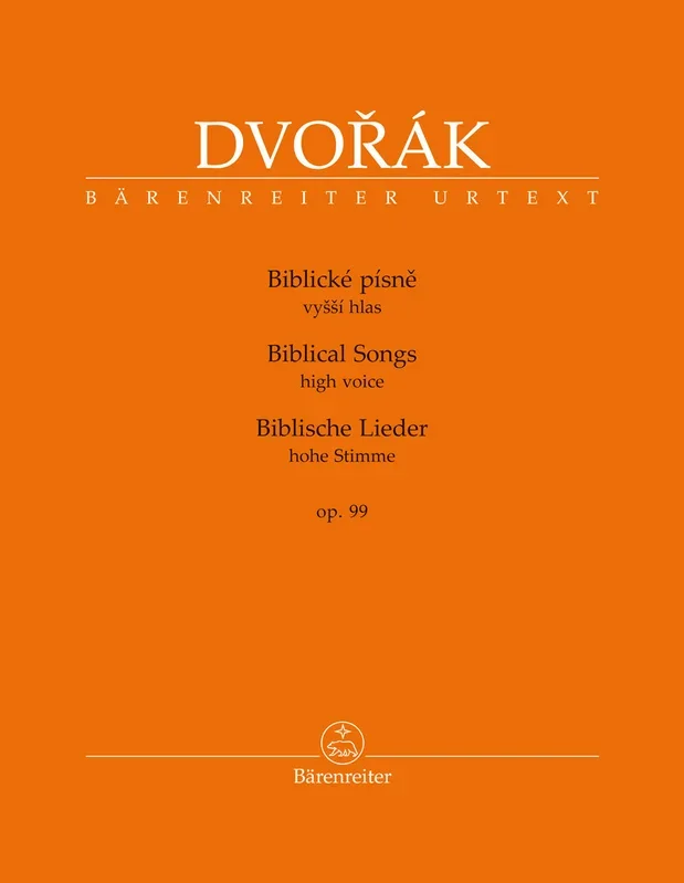 Dvořák: Biblical Songs, B. 185, Op. 99