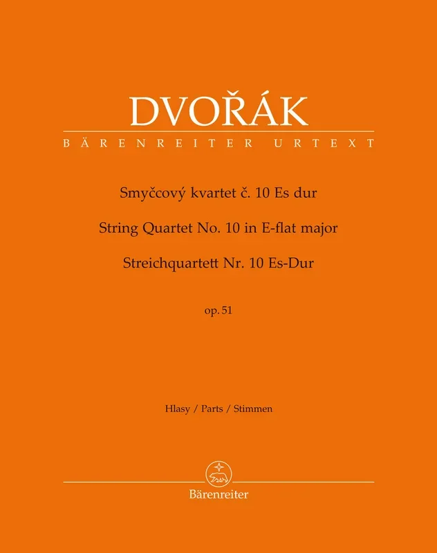 Dvořák: String Quartet No. 10 in E-flat Major, Op. 51