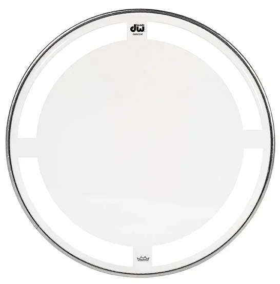 DW 16″ Coated Clear Drumhead