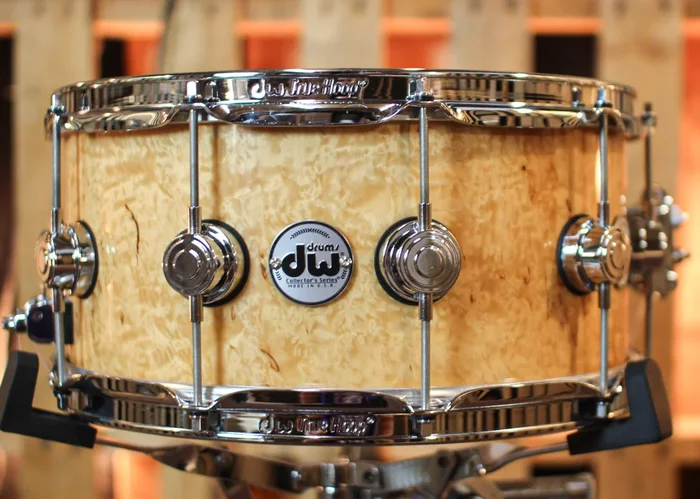 DW 6.5×14 Collector’s Maple VLT Kurillian Birch Snare Drum – SO#1035641