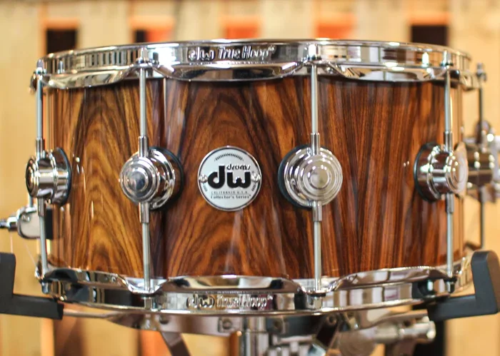 DW 6.5×14 Collector’s Standard Maple Santos Rosewood Snare Drum – SO#1315801