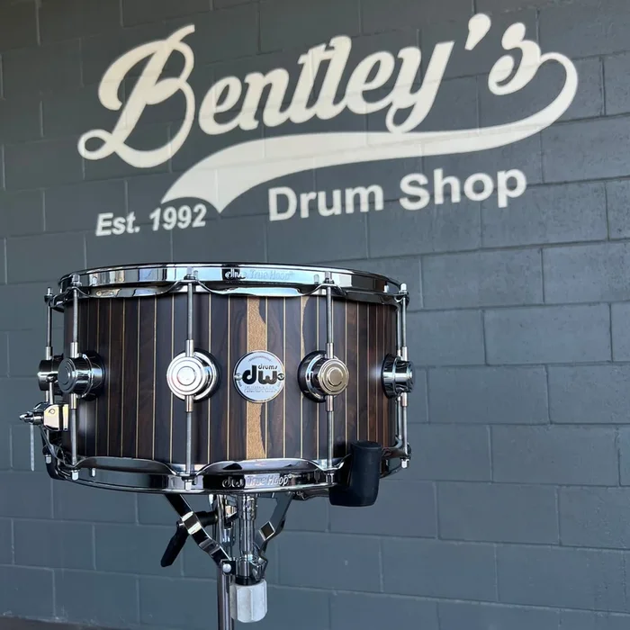 DW Collector’s Series Pure Maple 333 Natural Hard Satin over Pinstripe Ziricote