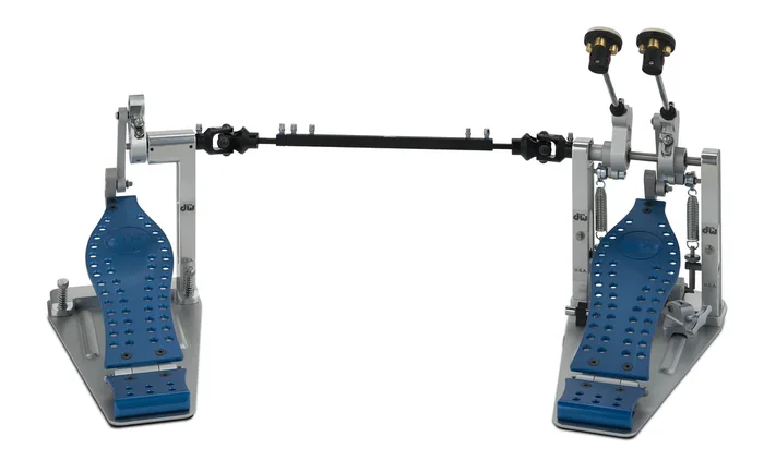 DW MFG Series Machined Direct Drive Double Pedal w/ Bag Blue Edition