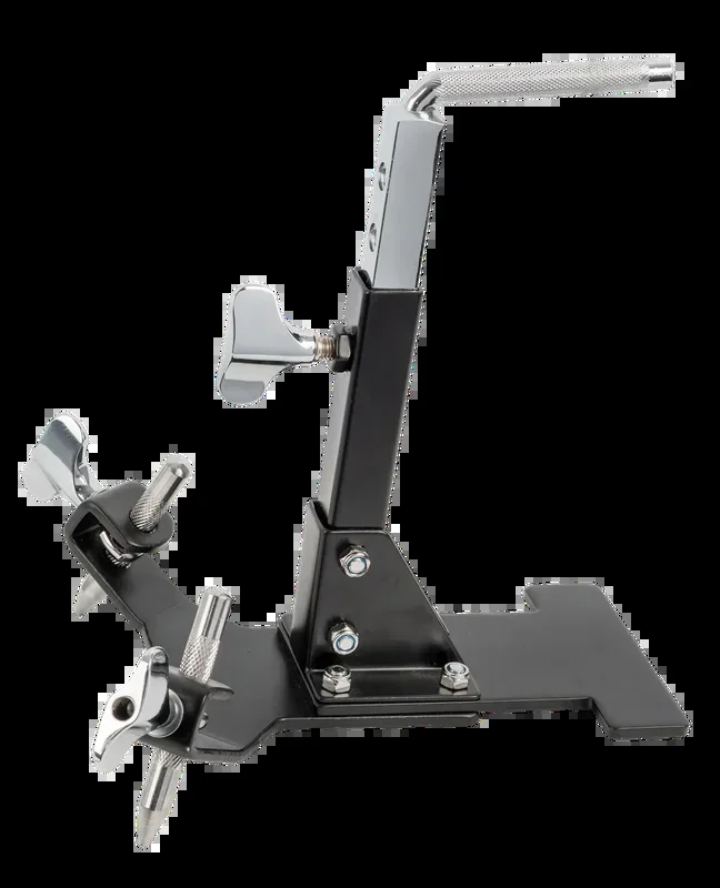 DXP Multi Percussion Bass Drum Pedal Bracket – Adjustable Black (Model DBT327)