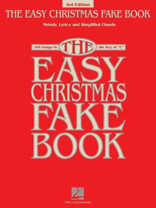 Easy Christmas Fake Book C Inst (Spiral Bound Book)