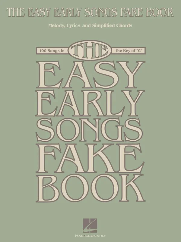 Easy Early Songs Fake Book (Softcover Book)