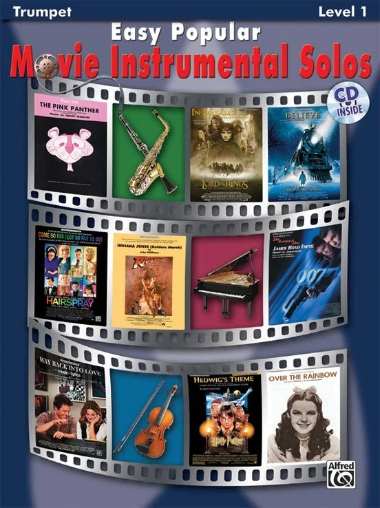 Easy Popular Movie Inst Solos – Trumpet