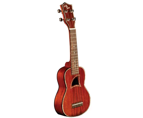 Eddy Finn Concert Uke – Solid Mahog Gloss/Abalone 20C