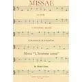 Editio Musica Budapest Missa L’homme Armé Composed by Johannes Ockeghem Standard