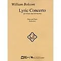Edward B. Marks Music Company William Bolcom – Lyric Concerto for Flute and Orchestra (Piano Reduction) Woodwind Solo Series Standard