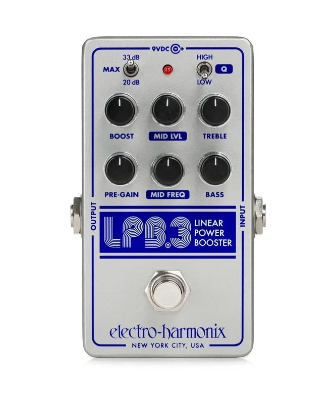 Electro-Harmonix LPB-3 Linear Power Booster & EQ Pedal