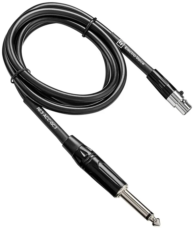 Electro-Voice GC3 Instrument Cable with TA4F to 1/4″ Connector