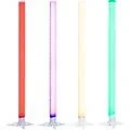 Eliminator Lighting LED BP TUBES 4 PAK 4 Pack Of The Dynamic LED Tubes With Handheld Controller Battery Or AC powered Standard
