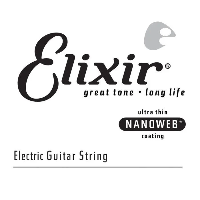 Elixir 15246 Nanoweb .046 Electric Guitar String