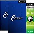 Elixir Electric Guitar Strings With OPTIWEB Coating, Light (.010-.046) 2-Pack Standard