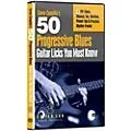 eMedia 50 Progressive Blues Licks You Must Know DVD Standard