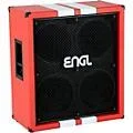 ENGL E412XXL 40th Anniversary Limited-Edition 4×12 Guitar Speaker Cabinet Red/White Stripes