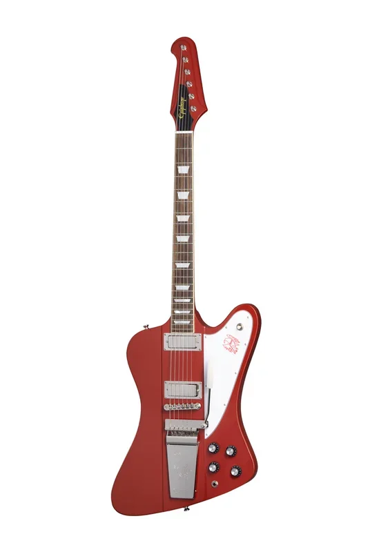 Epiphone 1963 Firebird V Maestro In Case Ember Red