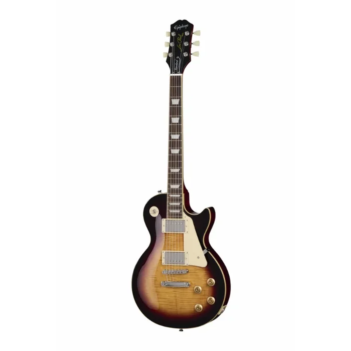 Epiphone Les Paul Standard 50s Figured Guitar with Bag Bourbon Burst