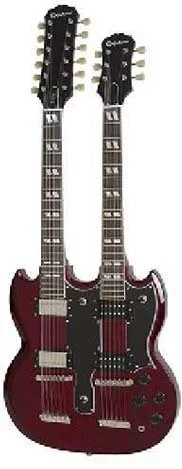 Epiphone LTD Ed G1275 Double Neck Ch (Sell W/Case)