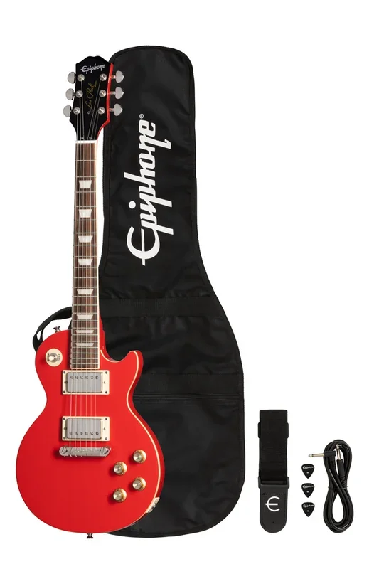 Epiphone Power Players Les Paul LP Electric Guitar 3/4 Size Lava Red