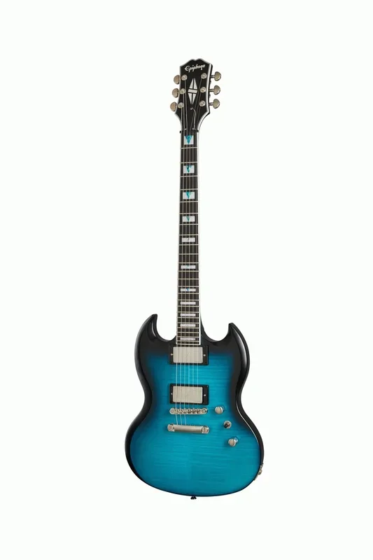 Epiphone SG Prophecy Electric Blue Tiger