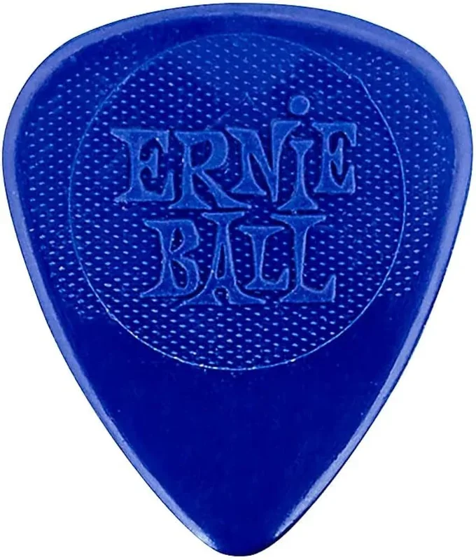 Ernie Ball 12-Piece Medium Injection Molded Nylon Guitar Picks Bag, 0.72mm Size