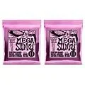 Ernie Ball 2213 Mega Slinky Nickel Wound Electric Guitar Strings 2-Pack Standard