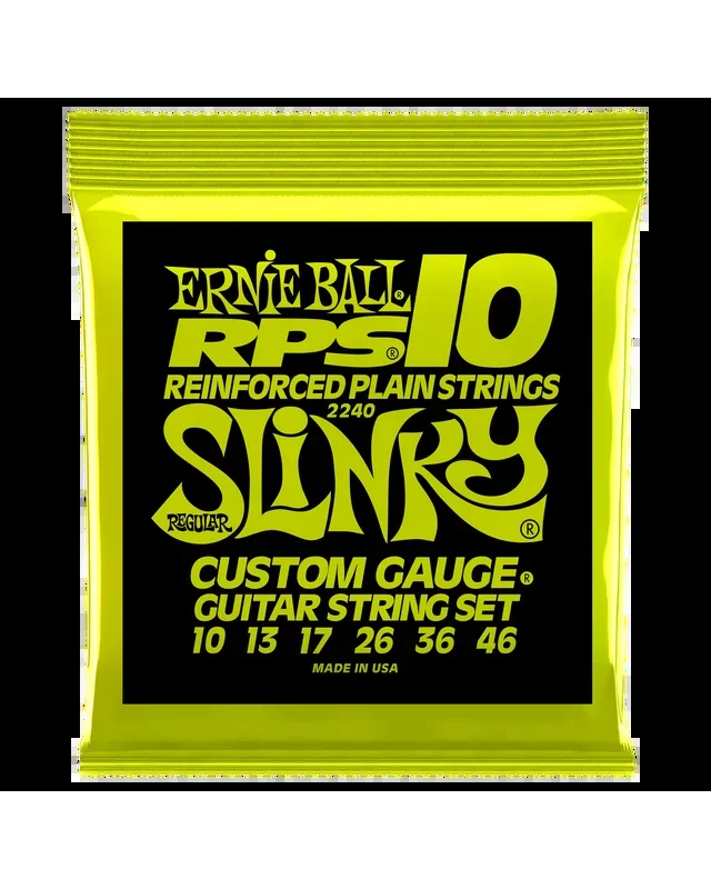 Ernie Ball 2240 Nickel Plated Steel Regular Slinky RPS Electric Guitar Strings