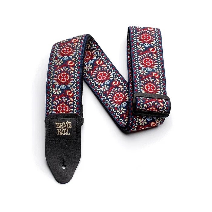 Ernie Ball Classic Jacquard Guitar/Bass Strap – Royal Bloom