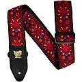 Ernie Ball Classic Jacquard Polypro Guitar Strap Crimson Royal Bloom 2 in.